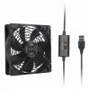 PRENOSNÉ USB VENTILÁTORY MINI COOLING FAN PRE ROUTER NOTEBOOKU PC 1500 OT/MIN