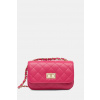 Answear.LAB crossbody kabelka dámska kožená 0067.hak ružová ONE SIZE