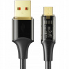 Kábel McDodo USB - microUSB typ B 1,2 m, čierny