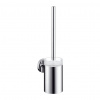 Hansgrohe LOGIS E / S WC kefa so skleneným držiakom, chróm 40522000