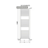 Cordivari Lisa 22 1385x600 mm 3551646101012