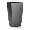 Lechuza Kvetináč CUBICO Premium 30 - anthracite metallic