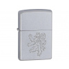 zapalovač Zippo Czech lion matný chrom