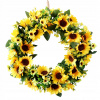 Veniec na dvere - Sunflower simulácia Závesné Flower Garland (Veniec na dvere - Sunflower simulácia Závesné Flower Garland)