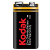 Zinkovo-uhlíková batéria Kodak 9V (6F22) 1 ks