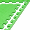 Cvičenie Mat Gym4 100 cm x 100 cm odtiene zelenej (MAT 1,5 cm Ochranná ochrana pre zariadenie Puszle 1M2)