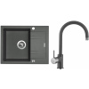Set Sinks G1672XC (dřez Linea 600 XC Titanium 72 + baterie Vitalia Titanium 72)