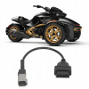 6-PINOVÝ KÁBEL OBD2 DIAGNOSTICKÝ ADAPTÉR PRE CAN-AM BRP MOTO ATV UTV