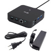 i-tec USB-C DP Dual HDMI Docking Station, PD 100W + Universal Charger 100W - C31TRIVIDPRO100W