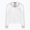 Dámska mikina Aeronautica Militare Lady V-Neck bianco ottico