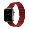 AppleKing silikónový magnetický remienok pre Apple Watch Ultra 49mm / 46mm / 45mm / 44mm / 42mm - červený - možnosť vrátiť tovar ZADARMO do 30tich dní