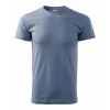 Pánske tričko Malfini Basic 129 - veľkosť: M, farba: denim