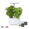 Véritable Exky CLASSIC - Automatický květináč s regulací osvětlení, bílá + 2 bylinkové náplně VEXK-CAWAW-EU2-161