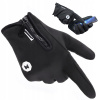 Rukavice - Wozinsky xl bicyklové rukavice čierne (Woozinsky Waterproof)
