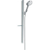 HANSGROHE Raindance Select S sprchová súprava, ručná sprcha 3jet EcoSmart priemer 125 mm, 90 cm sprchová tyč a sprchová hadica 160 cm, chróm, 27649000