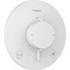 HANSGROHE Ecostat Comfort S termostat pod omietku pre 2 spotrebiče, so zabudovanou bezpečnostnou kombináciou podľa EN1717, matná biela, 33718700