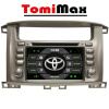 TomiMax Toyota Land Cruiser 100 Android 14 autorádio s WIFI, GPS, USB, BT HW výbava: 8 Core 4GB+64GB PX HIGH