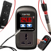 Termostat LCD Kruger Meier Carbonne - vykurovacia podložka / vykurovací kábel