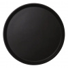 Cambro Camtread podnos protišmykový okrúhly priemer 45 cm, čierna