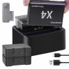 2 KS INSTA 360 X 4 BATÉRIA 2500 MAH S RÝCHLYM NABÍJACÍM BOXOM