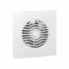 ARS- biely nástenný axiálny kúpeľňový / WC ventilátor biely s mriežkou tichý