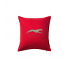 Vintage Greyhound - Vankúš 50x50 - 50x50 - Iba poťah ( Červená )