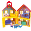 Peppa Pig domček + 3 figúrky