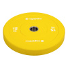Gumový kotúč inSPORTline Bumper Plate Go 15 kg 50 mm