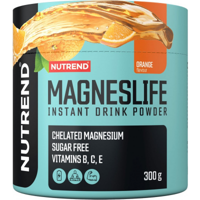 Nutrend Magneslife instant drink powder pomeranč 300 g