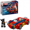 LEGO® | Marvel 76336 Spider-Man a auto vs. venomizovaný Wolverine (Hračka)