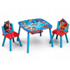 bHome detský stôl s stoličkami Tlapková Patrola záchranári