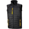 RESULT R 238X COMPASS / Unisex hybridná vesta - black/yellow XS