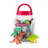 Faunika Zvířátka figurky sada v MEGA tubě - Dinosauři