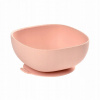 Beaba Silicone suction bowl zo silikónu ružová BE913440