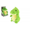 Teddies Dinosaurus Rexík opakujúci vety plyš 18cm na batérie so zvukom v krabici 12x20x10cm v sáčku