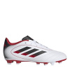 adidas Goletto VIII Juniors Firm Ground Football Boots White/Solar Red 4 (36.7)