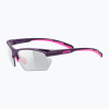UVEX Sportstyle 802 Small V fialovo ružové matné/dymové slnečné okuliare
