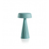 PLUST collection Stolová lampa Fade, nízka, Farba tyrkysová