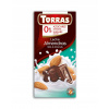Mliečna čokoláda s mandľami Torras bez cukru a gluténu 75g