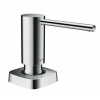 Hansgrohe 40468000 Zabudovateľný dávkovač umývacích prostriedkov, hranaté okraje, chróm HG 40468000