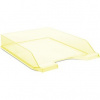 Donau odkladač A4 plastový transparentný žltý