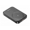 Swissten Powerbanka PD 20W 5000 mAh, MagSafe s integrovanými káblami USB-C a Lightning - čierna 14540080