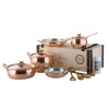RUFFONI - set medených hrncov 8 ks - Historia Decor