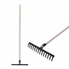 Strend Pro kovové R105 14 zubé s násadou 160 cm