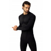 Termoaktívne tričko Spaio Adrenaline s dlhým rukávom Black/Grey L