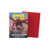 Dragon Shield - Crimson & Silver - Matte Sleeves - 100 ks