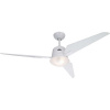 CasaFan Eco Aviatos 132 WE-WE stropný ventilátor, 31 W, (Ø x v) 132 cm x 365 mm, lakovaná biela, 513286; 513286