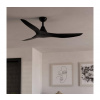 | Eglo 35109 - Stropný ventilátor PORTSEA priemer 132 cm čierny + diaľkové ovládanie | 35109
