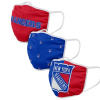 New York Rangers - Sport Team 3-pack NHL rúško one size