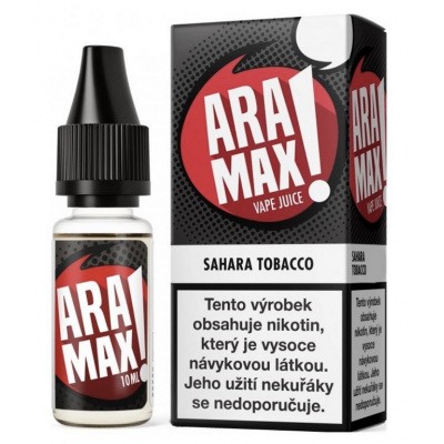 e-liquid ARAMAX Sahara Tobacco 10ml Obsah nikotinu: 18 mg